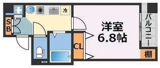 ランドマークシティ大阪城南第2【5階】の間取り