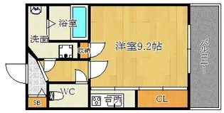 セレニテ日本橋【6階】の間取り