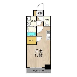 PHOENIX難波EAST【9階】の間取り