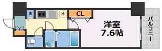 ALIVISドーム前【9階】の間取り