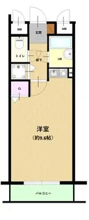 EIGHT TEMMABASHI【7階】の間取り
