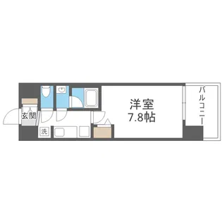 Alivis浪速東SoL TERRACE【11階】の間取り