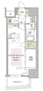 アーバネックス西天満II【9階】の間取り