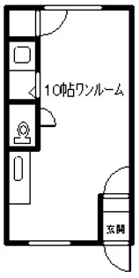 TREE VILLAGE FUKAGAWA【2階】の間取り