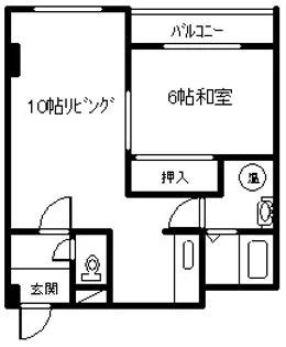 センチュリー開運【503号室】の間取り