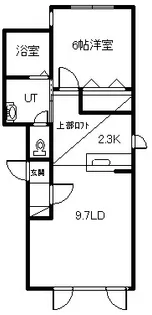 ビバーチェ【205号室】の間取り