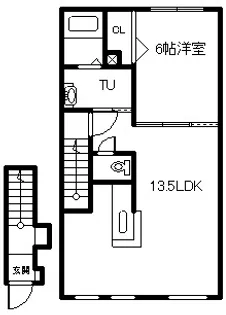 relive【202号室】の間取り