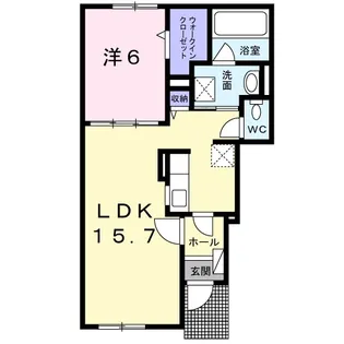 パルタージュ【1101号室】の間取り
