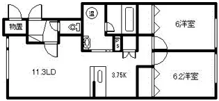 SEEDⅤ【1階】の間取り