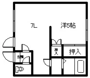 セラーノ【111号室】の間取り