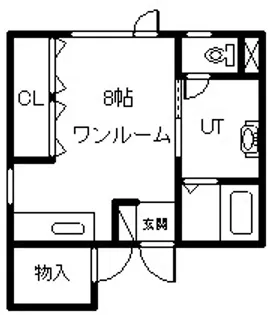 Sayaka【202号室】の間取り