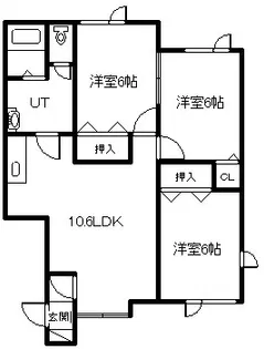 STORK【1階】の間取り
