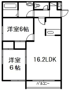 ベルオーブ【101号室】の間取り