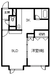 ウェスティン330【302号室】の間取り