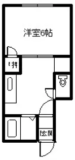 Diana Villa【1207号室】の間取り