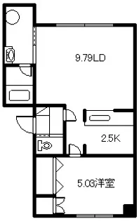 グランフォーレスト【303号室】の間取り