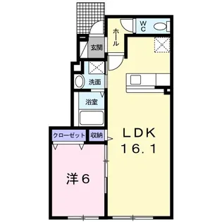 プレリュード【1階】の間取り