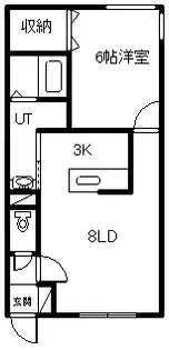 MSビーブラッド【202号室】の間取り