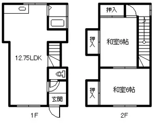 イースト1【103号室】の間取り