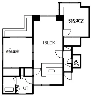 サトウビル【102号室】の間取り