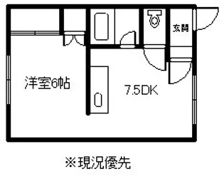 ハイツサンフラワー【201号室】の間取り