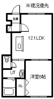 新築)ベルカーサ1014【104号室】の間取り