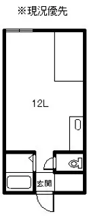 アーベインリブズ【1階】の間取り
