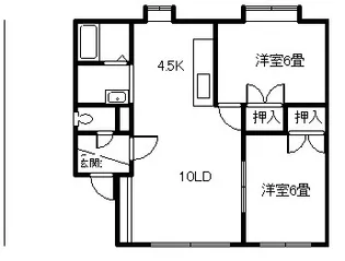 シティコーポ【112号室】の間取り