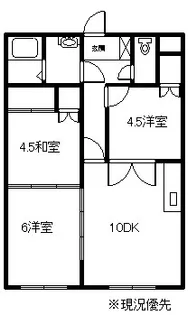 ゴトーハイム【101号室】の間取り