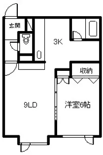 ウェスティン330【2階】の間取り