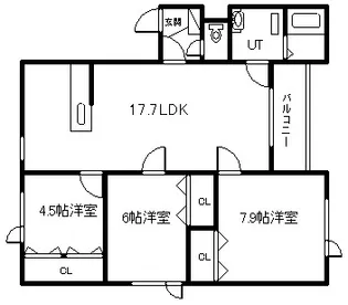 南陽館【201号室】の間取り