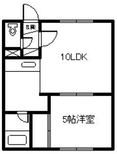 サンステージ122【102号室】の間取り