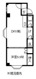 土井ハイツ【301号室】の間取り