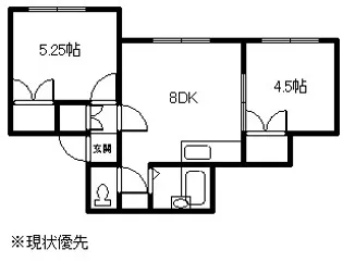 イトーピアハイツ6−3【202号室】の間取り