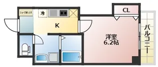 大阪府大阪市西成区千本南1丁目【マンション】の間取り