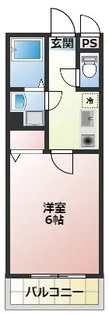 大阪府大阪市西成区天下茶屋3丁目【マンション】の間取り