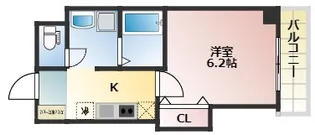 大阪府大阪市西成区千本南1丁目【マンション】の間取り