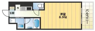 大阪府大阪市西成区太子1丁目【マンション】の間取り