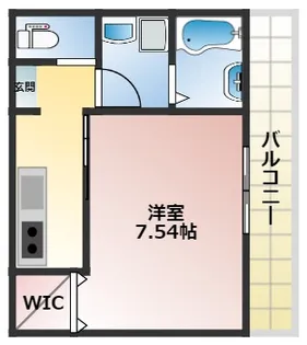 大阪府大阪市住吉区万代東2丁目【アパート】の間取り
