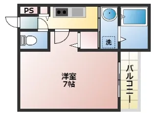 大阪府大阪市西成区南開1丁目【アパート】の間取り