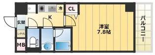 大阪府大阪市西成区花園南1丁目【マンション】の間取り