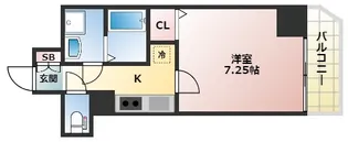 大阪府大阪市西成区松2丁目【マンション】の間取り