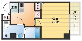 大阪府大阪市西成区山王3丁目【マンション】の間取り