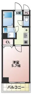 大阪府大阪市西成区天下茶屋3丁目【マンション】の間取り