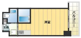 大阪府大阪市西成区玉出中2丁目【マンション】の間取り