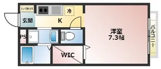 大阪府大阪市西成区天下茶屋東2丁目【マンション】の間取り