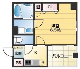 大阪府大阪市西成区天下茶屋2丁目【マンション】の間取り