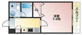 大阪府大阪市西成区玉出東1丁目【マンション】の間取り