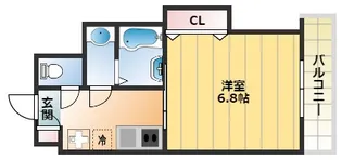 大阪府大阪市住之江区中加賀屋3丁目【マンション】の間取り