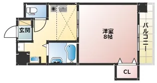 大阪府大阪市西成区潮路2丁目【マンション】の間取り